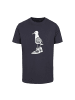 Mister Tee T-Shirt "Seagull Sneakers Tee" in Blau