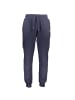 GianMarco Venturi Blaue Baumwoll-Jogginghose
