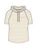 Smith&Soul Relaxed Hooded Sweatshirt Short Sleeve in Beige