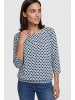 Olsen Shirt Clara in hellblau mehrfarbig - 0001