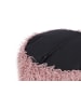 Kayoom Sitzkissen Fellpouf Bobtail in rosa - grau