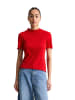 Marc O'Polo DENIM Ripp-T-Shirt slim in Carmine Red