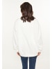 Usha Women Sweatshirt in white