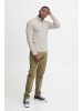 CASUAL FRIDAY Troyer Karlo structured zipper knit in Beige