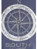 Delmao T-Shirt in indigo blau