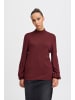 ICHI Strickpullover IHMAFA Relaxed fit in Port Royale