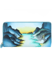 Greenland Nature Art+Craft Geldbörse RFID Leder 20 cm handbemalt