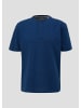 s.Oliver T-Shirt kurzarm in Blau