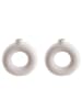 Butlers Vase LOOP 2er-Set in Beige