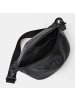 Mandarina Duck Mellow Leather Gürteltasche Leder 30 cm in nero