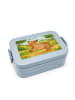 Mr. & Mrs. Panda Lunchbox Hund Dackel Design ohne Spruch in Blau Pastell