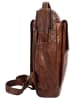 SPIKES & SPARROW Rucksack echt Leder in cognac
