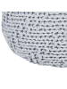 Beliani Pouf PRIENE in Grau - (W) 50 x (H) 35 x (L) 50 cm