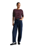Marc O'Polo DENIM Gestreiftes Longsleeve relaxed in Dark Red