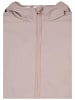 Urban Classics Urban Classics Damen Girls Crinkle Batwing Jacket in duskrose/whitesand