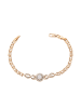 gaya Women Bracelet in Rose Gold White