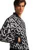 Carlo Colucci Blouson Collu in Schwarz / Weiß