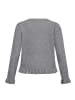 CARTOON Cardigan mit Rüschen in Grau