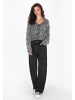 myMo ROCKS Cardigan in black grey