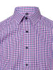 Finshley & Harding Businesshemd Easy Care in altrosa blau - 0003