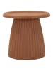 Mauro Ferretti Couchtisch aus ziegelrotem PP, Ø 50x45