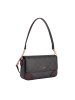 JOOP! Schultertasche 'Piazza Edition Nil in Burgunder 23,00 x 13,00 x 5,00 cm'