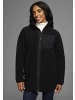 Polarino Fleecejacke in Schwarz