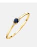 Diamant L'éternel Ring aus 375 Gelbgold mit Diamant mit Saphir
