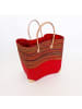 Le Comptoir de la Plage Korbtasche "Tsivory GM" in Rot (L) 36x (B) 38 cm