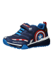 Geox Sneaker in Navy/Rot