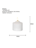STAR Trading Modernes Käfig Design – 8 dekorative LED Lampen im Industrial Cage-Sti