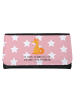 Mr. & Mrs. Panda Damen Portemonnaie Einhorn Wunsch mit Spruch in Rot Pastell