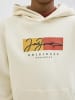 Jack & Jones Kapuzenpullover in Antique White