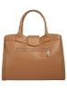 Samantha Look Handtasche echt Leder in cognac