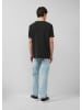 QS T-Shirt in 9999_schwarz