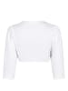 Nina von C. Dirndl-Bluse 3/4 Arm in weiss
