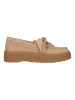 Clarks Schnürschuhe Torhill Boat in 5204B Beige Suede