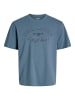 JACK & JONES PLUS T-shirt in Blue Mirage