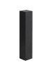 Beliani Pollerleuchte SABINO in Schwarz - (W) 8 x (H) 50 x (L) 8 cm