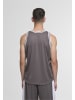 DEF DEF Herren Mesh Tanktop in steel gray/white