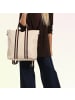 Toscanto Toscanto Cityrucksack Leder, Canvas beige ca. 43cm