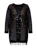 Ulla Popken Kimono in schwarz