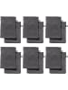 REDBEST Frottier Waschhandschuh 12er-Pack Chicago in anthrazit