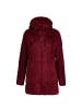 Icepeak Chelles Teddy Fleecejacke in Weinrot