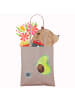 Mr. & Mrs. Panda Tote Bag Avocado Tanzen ohne Spruch in Braun Pastell