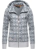 ragwear Sweatjacke Cinda Zip in Light Grey