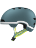 Lazer Kinder-Fahrradhelm Maze Jr KinetiCore GoFluo Edition in grün