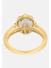 Diamant Exquis Ring aus 375 Gelbgold mit Diamant