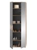 xonox.home Garderobenschrank  (B/H/T: 70x200x37 cm) in Nox Oak Nachbildung und Basalt grau