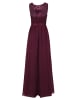 Vera Mont Cocktailkleid mit Spitze in Deep Dahlia